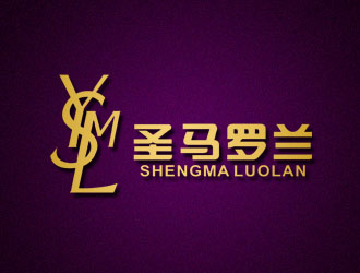 鄭浩的圣馬羅蘭極品婚紗禮服logo設(shè)計