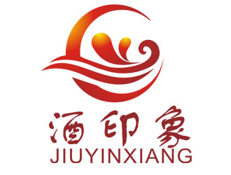 李正東的酒印象-進(jìn)口酒業(yè)logo設(shè)計