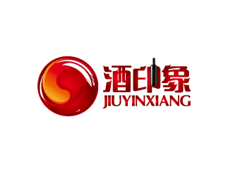 何錦江的酒印象-進(jìn)口酒業(yè)logo設(shè)計(jì)