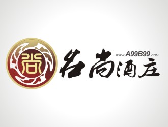 張軍代的名尚酒莊進(jìn)口紅酒logo設(shè)計(jì)