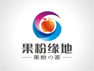 楊福的果粉緣地logo設(shè)計