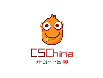 文大為的開源中國OSChina 卡通LOGOlogo設(shè)計