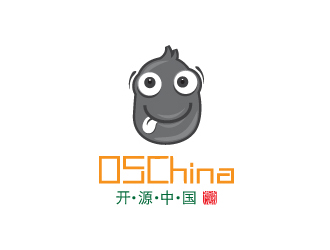 文大為的開源中國OSChina 卡通LOGOlogo設(shè)計