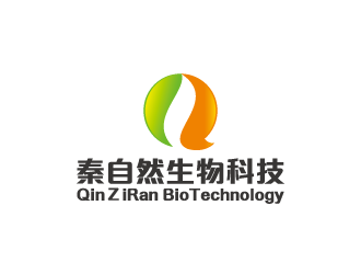 周金進的秦自然生物科技 QinＺiRan BioTechnologylogo設(shè)計