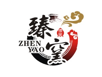 曾翼的臻窯陶瓷藝術(shù)產(chǎn)品logo設(shè)計(jì)