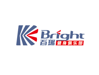 周國強的百瑞 Bright 健身俱樂部logo設(shè)計