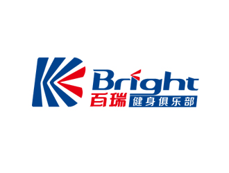 周國強的百瑞 Bright 健身俱樂部logo設(shè)計