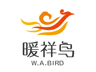 李桂平的暖祥鳥（Warm auspicious bird，通過這些字母給縮寫一下，）品牌商標(biāo)設(shè)計公司完成公司logo設(shè)計