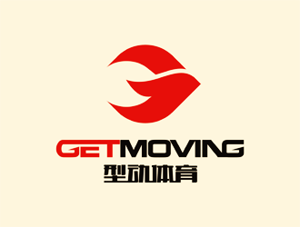 譚家強的GETMOVING    型動體育logo設(shè)計