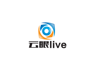 秦曉東的云眼live高科技logologo設(shè)計(jì)