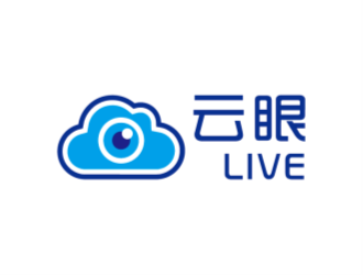 高建輝的云眼live高科技logologo設(shè)計(jì)