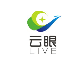 楊占斌的云眼live高科技logologo設(shè)計(jì)