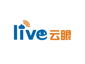 曾翼的云眼live高科技logologo設(shè)計(jì)