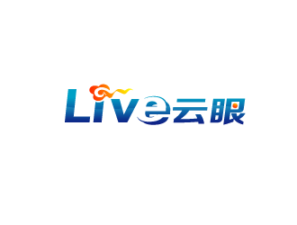 周金進(jìn)的云眼live高科技logologo設(shè)計(jì)