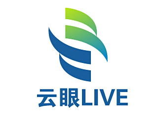 白冰的云眼live高科技logologo設(shè)計(jì)