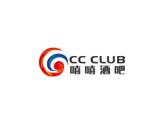 周金進的嘻嘻酒吧，，，英文用CC CLUBlogo設(shè)計