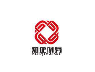 郭慶忠的北京知企財務(wù)顧問中心logo設(shè)計