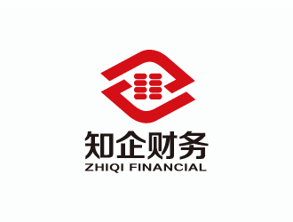 張曉明的北京知企財務(wù)顧問中心logo設(shè)計