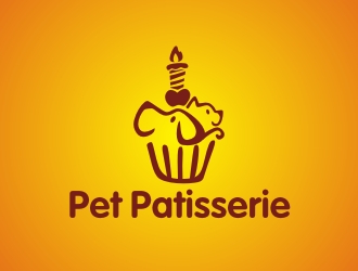 曾翼的Pet Patisserie 蛋糕店logo設(shè)計(jì)