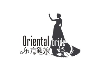 林恩維的東方新娘婚紗攝影l(fā)ogo設計