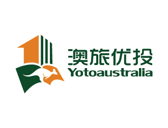 張曉明的澳旅優(yōu)投 英文名 Yotoaustralialogo設(shè)計(jì)