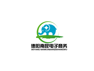 秦曉東的德陽南昆電子商務信息咨詢有限公司logo設(shè)計