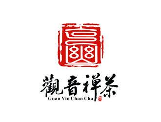 譚家強的觀音禪茶茶館logo設(shè)計