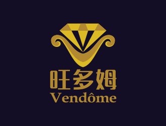 旺多姆酒店logo設(shè)計