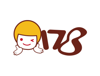 黃安悅的178零舍不同-進口零食店logologo設計