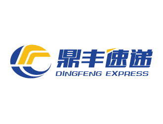 鼎豐速遞  dingfeng  expresslogo設(shè)計(jì)