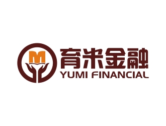 曾翼的育米金融logo設計