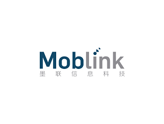 Moblink  上海墨聯(lián)信息科技有限公司logo設(shè)計