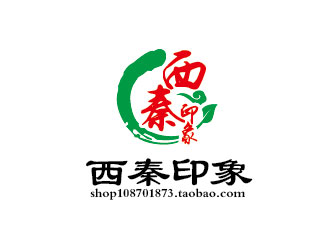 李賀的西秦印象小吃店鋪logologo設(shè)計