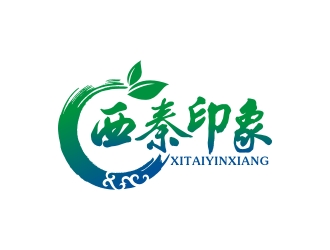 曾翼的西秦印象小吃店鋪logologo設(shè)計