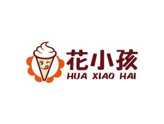 周金進(jìn)的花小孩 甜品店logo設(shè)計(jì)