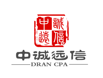 曾萬勇的DRAN會計師事務(wù)所logo設(shè)計