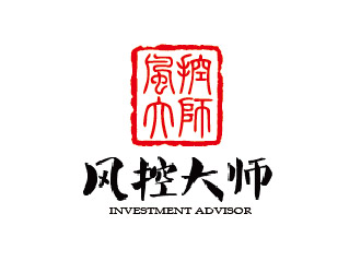 李賀的風控大師logo設計