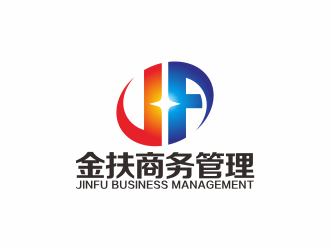 何嘉健的金扶商務(wù)管理有限公司logo設(shè)計(jì)