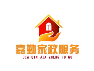 曉熹的上海嘉勤家政服務(wù)有限公司logo設(shè)計