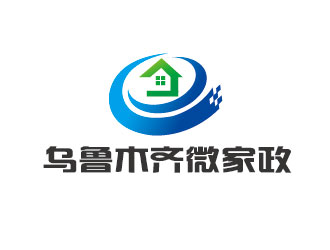 李賀的烏魯木齊微家政logo設計