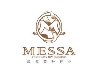 messa 成都美升鞋業(yè)有限公司logo設計