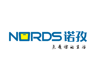 梁俊的nords/諾孜  宣傳語：點亮你的生活logo設計