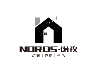 孟喚的nords/諾孜  宣傳語：點亮你的生活logo設計