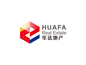 華法地產(chǎn) HUAFA Real Estate   法國投資，置業(yè)，安家一站式服務平臺logo設計