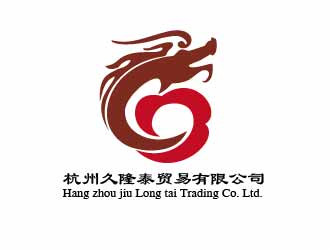 康力的杭州久隆泰貿(mào)易有限公司logo設(shè)計