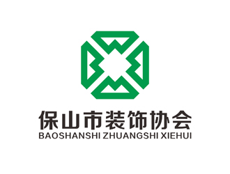 陳今朝的保山市裝飾協(xié)會logo設(shè)計(jì)