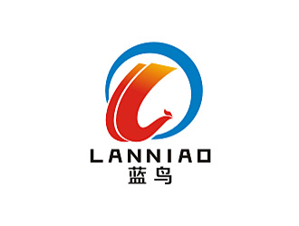 倪振亞的藍(lán)鳥(niǎo)logo設(shè)計(jì)