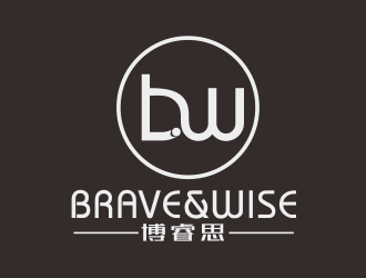 林思源的Brave&Wise博睿思咨詢公司logologo設(shè)計(jì)