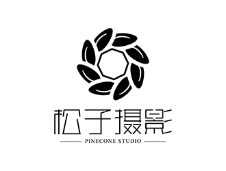 邱樹潮的松子攝影PINECONE STUDIOlogo設(shè)計(jì)