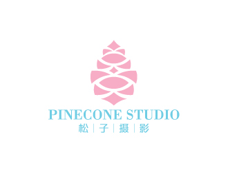 陳兆松的松子攝影PINECONE STUDIOlogo設(shè)計(jì)